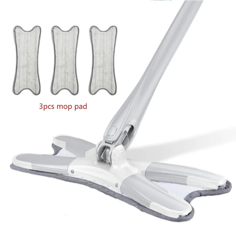 X-type 360° Degree Microfiber Floor Mop